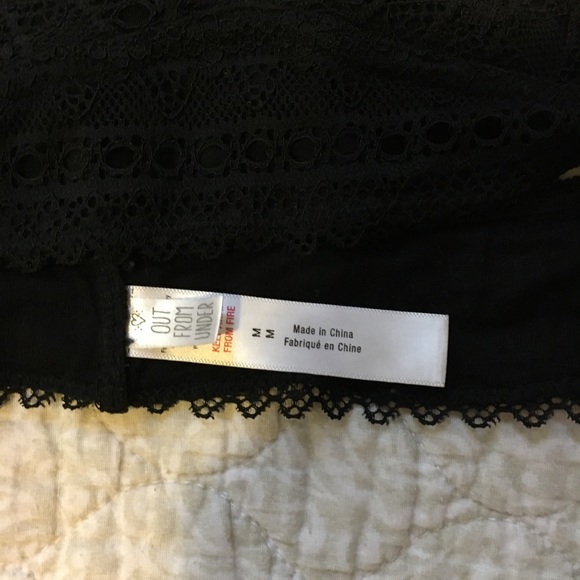 Out From Under Black Bralette - Picture 3 of 3